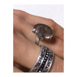▫️Smokey Quartz▫️Sterling Silver Ring